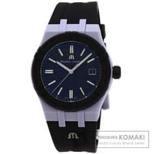 Maurice Lacroix AI2008-20YZO-200-0 Aikon Tide Rubber Men's Watch Used From Japan