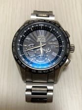 Seiko Astron SBXB137 GPS Solar Titanium Big Date Used From Japan