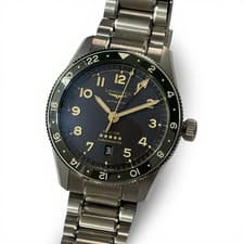 Longines spirit Zulu Time Automatic 39 Mm Green Full Set L3.802.4.63.6 L3.802.4.