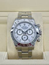 Rolex Daytona White Dial on Oyster 116520
