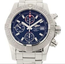 Breitling Avenger II Chronograph Black Auto 43mm Men's Watch