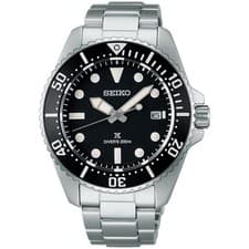 SEIKO PROSPEX SBDJ063 Black Diver Scuba Stainless Men's Watch New in Box