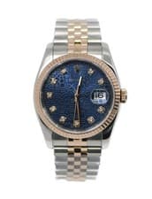 Rolex Datejust Diamond 18K/Stainless Steel Watch 116231