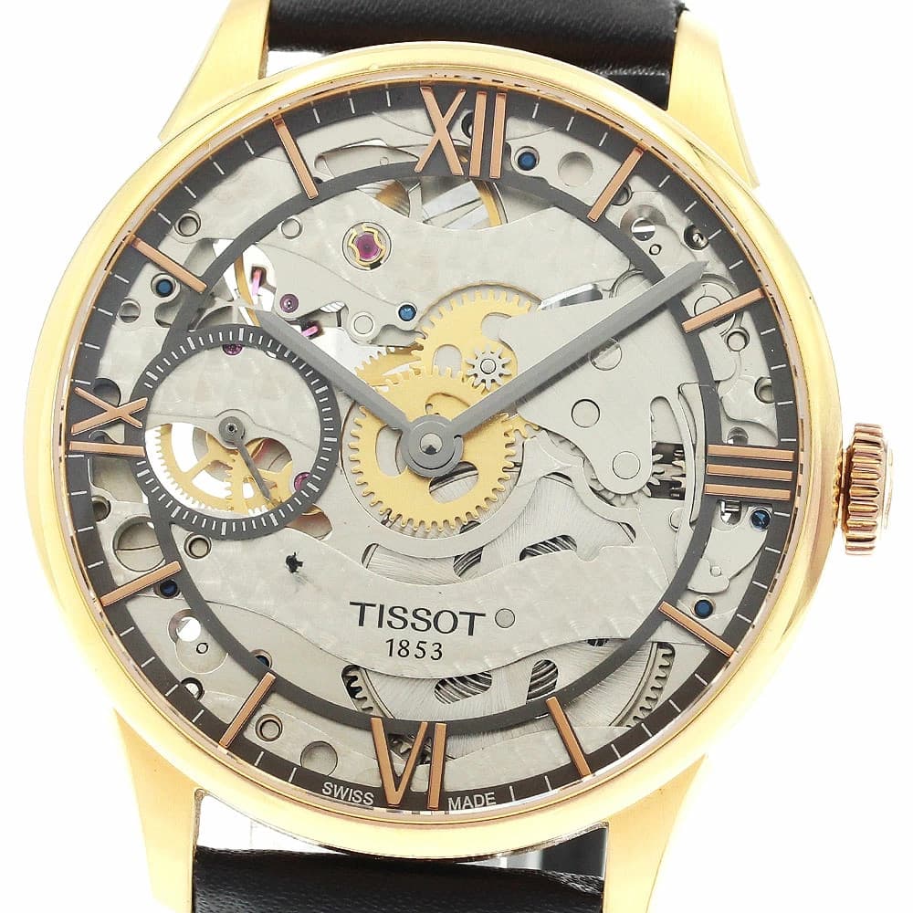 TISSOT T099405A T-Classic Chemin des Tourelles Manual Watch Used