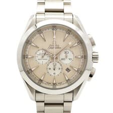 OMEGA WATCH SEAMASTER 231.10.44.50.09.001 AUTOMATIC CHRONOGRAPH SEE-THROUGH BACK