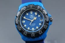 [Exc+5] TAG HEUER Formula 1 381.513/1 Quartz Blue Dial 35mm Men Quartz Watch