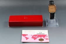 1978 Near MINT/Box, Paper OMEGA De Ville 31mm 111.0118 Manual Gold Men's Vintage