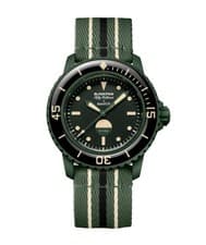 Swatch x Blancpain Green Abyss SO35G100 Bioceramic 42.3mm Watch