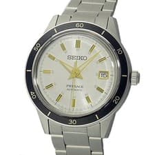 SEIKO Presage SRPG03J1 4R35-05A0 Automatic Mechanical Watch Silver Black JP