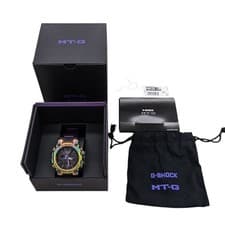 CASIO G SHOCK MTG B3000 PRB 1AJR Aurora Rainbow Solar Radio Wave Diamond