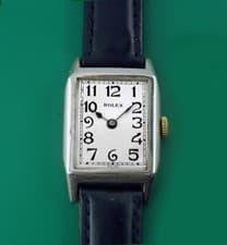 ROLEX Stainless Steel Antique  Men's Watch Ref.395 Vintage 1947