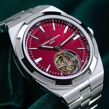 2026 NEW UNWORN Vacheron Constantin Overseas Tourbillon Red Dial 6000V/210T-H179