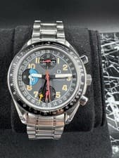 Omega Speedmaster Day Date Mk40 3520.53 Triple Calendar Box Grey Dial