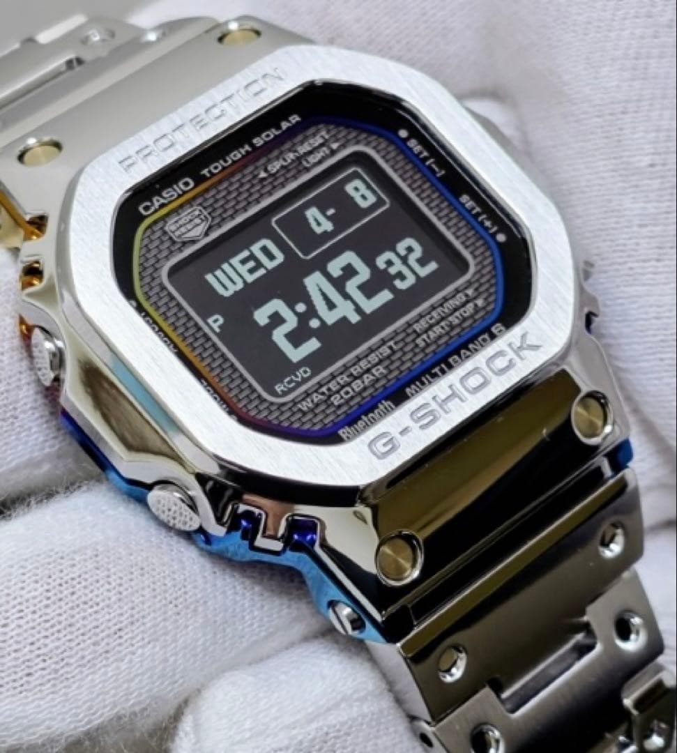 Casio G-Shock GMW-BZ5000RC-1JR AI Generative Design Rainbow IP Metal Solar 2026