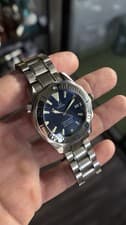 OMEGA Seamaster 36mm Quartz Blue Wave Dial James Bond - Ref 2263.80