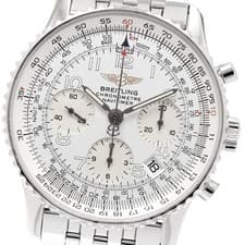 BREITLING Navitimer A23322 Chronograph Silver Dial Automatic Men's Watch_944693