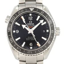 Authentic Omega Seamaster Planet Ocean GMT 232.30.44.22.01.001 Stainless Ste...