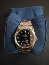 Rolex Explorer 14270 Silver Oyster Bracelet with Silver Bezel