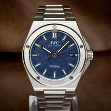 IWC Ingenieur 40 Automatic Blue Dial IW328907 COMPLETE SET
