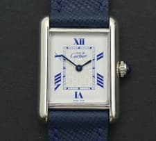 Vintage Cartier Tank Must De Cartier Quartz 925 Silver 2416
