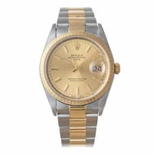 Rolex Oyster Perpetual Date 34mm Steel Yellow Gold (15223)