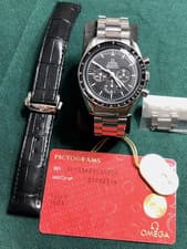 OMEGA Speedmaster 311.33.42.30.01.001 w/ multiple straps