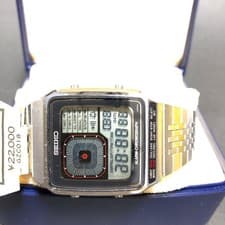 Seiko G757-4000 GZC018 Chronograph Vintage Quartz Mens Watch Authentic Working