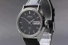 Vintage [Exc+5] SEIKO KS HI-BEAT 5626-7111 Black AT Men's Watch From JAPAN Y398