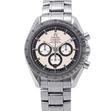 OMEGA Speedmaster Racing Legend Schumacher 42mm Stainless Steel White Dial 3...
