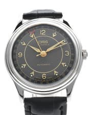 Vintage [NEAR MINT] Oris Pointer Date 7403-40B Black 34mm Automatic Men's Watch