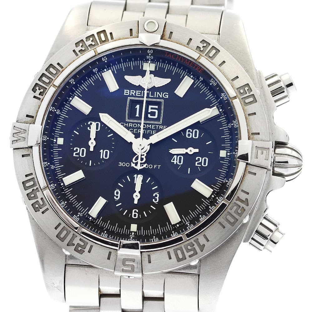 BREITLING Blackbird A44359 Chronograph black Dial Automatic Men's Watch_878133