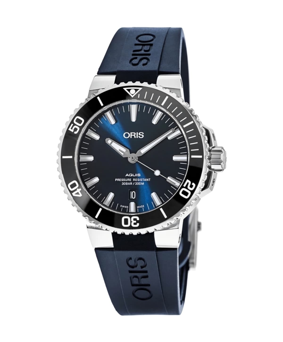 Oris Aquis Date 7730 Blue Dial Stainless Steel 43.5MM Men's Automatic Watch WBox