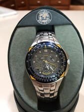 Citizen Skyhawk Blue Angels C651-T000959 Eco Drive Stainless Steel Pilot's Watch