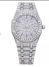 41mm Iced Out Audemars Piguet Royal Oak Offshore Men's Diamond Watch 20ct