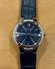 Citizen Eco Drive Wristwatch Unopened Navy Dial Diamond Style Ready to Use