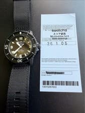 Blancpain X Swatch Fifty Fathoms Ocean Of Storms Black