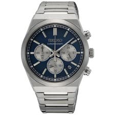 SEIKO Chronograph SSB453P1 Conceptual Men's Watch Quartz Steel Bracelet