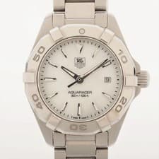 TAG Heuer Aqua Racer WAY1412.BA0920 SS SS QZ white shell dial 5 Extra Links