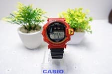 RARE Vintage Casio CBX-1000 Red Racing Sports Watch Module 948 Retro 90s