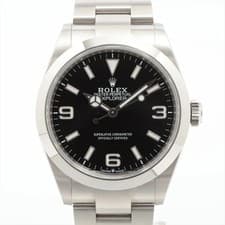 Rolex Explorer 40 224270 SS SS AT black dial 1 Extra Link