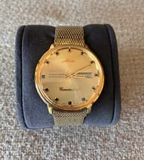 Mido Ocean Star Datoday 8419 Automatic-No Wear/Brassing/GF bracelet-Runs