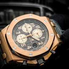 Audemars Piguet Royal Oak Offshore Chronograph 42mm, Gold Half Brick