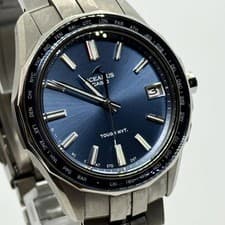 CASIO Watch OCEANUS OCW-S400SG-2AJR Blue Solar 20th Anniversary Limited Edition