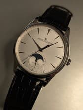 Jaeger-LeCoultre Master Ultra-Thin Moon Watch Ref. Q1368430 With Box & Papers