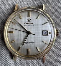 Omega watch Seamaster DeVille Cal 563 14K Gold Filled Automatic 1960s Vintage