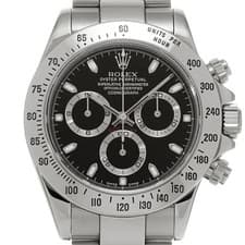 Rolex Cosmograph Daytona 116520 K Series Black Men's Automatic Cal.4130 #W158