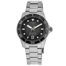 New TISSOT Seastar 40MM Graded Grey Black Men's Watch T120.807.11.051.00