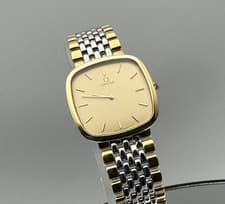 Vintage Omega Men's Quartz Watch 395.0877.2 Mint Swiss Made  New Parts Serviced