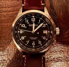 Seiko Alpinist Automatic Watch SARG007 Cal.6R15 Black Dial 40mm