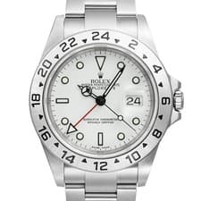 ROLEX Explorer 2 16570 White Case Size 40mm x 40mm Men's Used Watch #382431